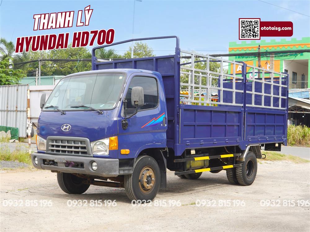 Thông tin xe tải cũ Hyundai Mighty HD700 tải trọng 7 tấn Euro 2